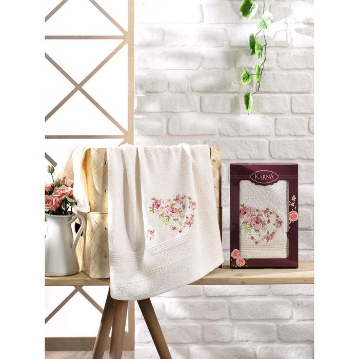 Полотенце в коробке Madlen 50x90 см, цвет кремовый