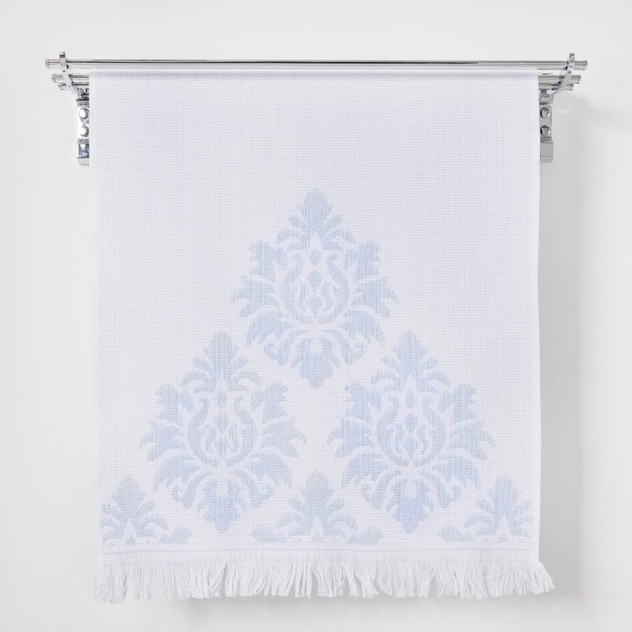Полотенце махровое SPANY INTERIOBLOSSOM, 70x130 см, голубой, 390гр/м²