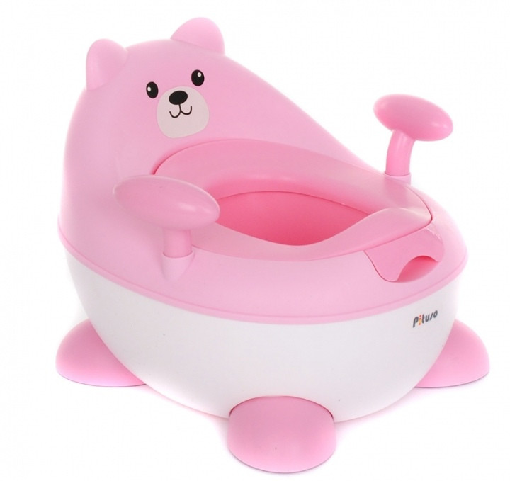 Детский горшок Pituso Мишутка Розовый Pink
