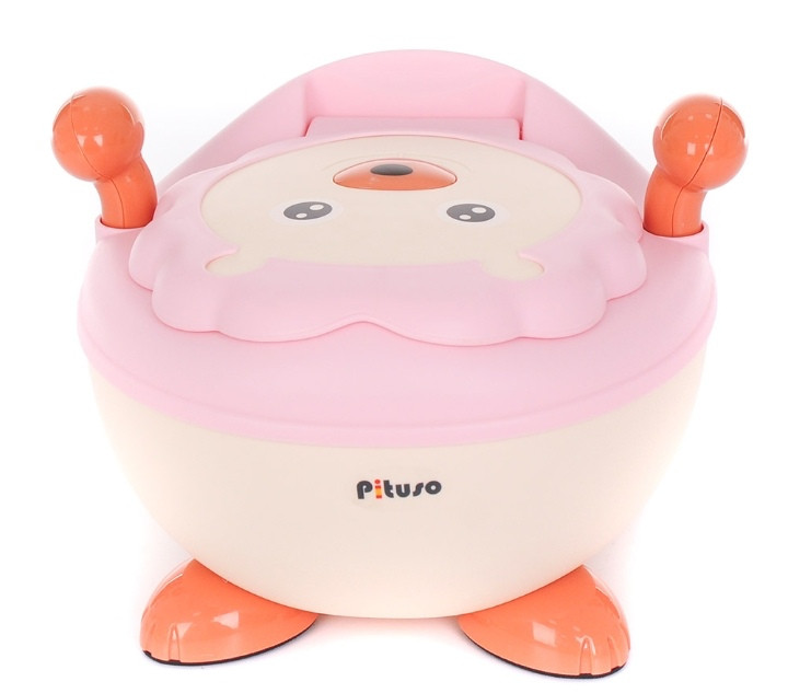 Детский горшок Pituso Львёнок Розовый Pink