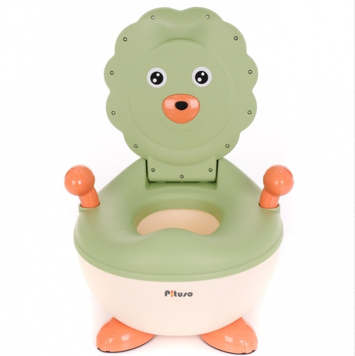 Детский горшок Pituso Львёнок Зелёный Green