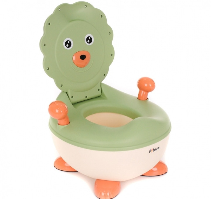 Детский горшок Pituso Львёнок Зелёный Green