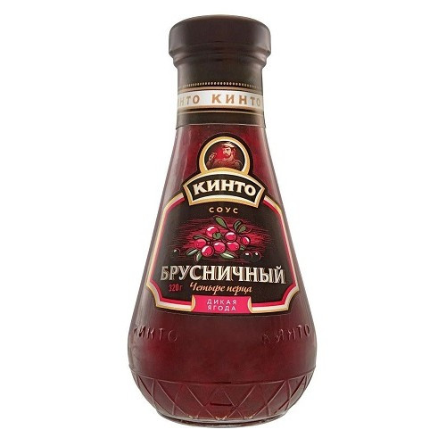 Кинто соус брусничный Четыре перца, 320 гр