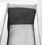 Кровать-манеж Lorelli MOONLIGHT 2 Серый / Grey Luxe 2068, фото 3
