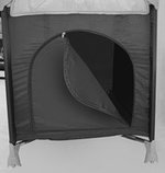 Кровать-манеж Lorelli MOONLIGHT 2 Серый / Grey Luxe 2068, фото 6