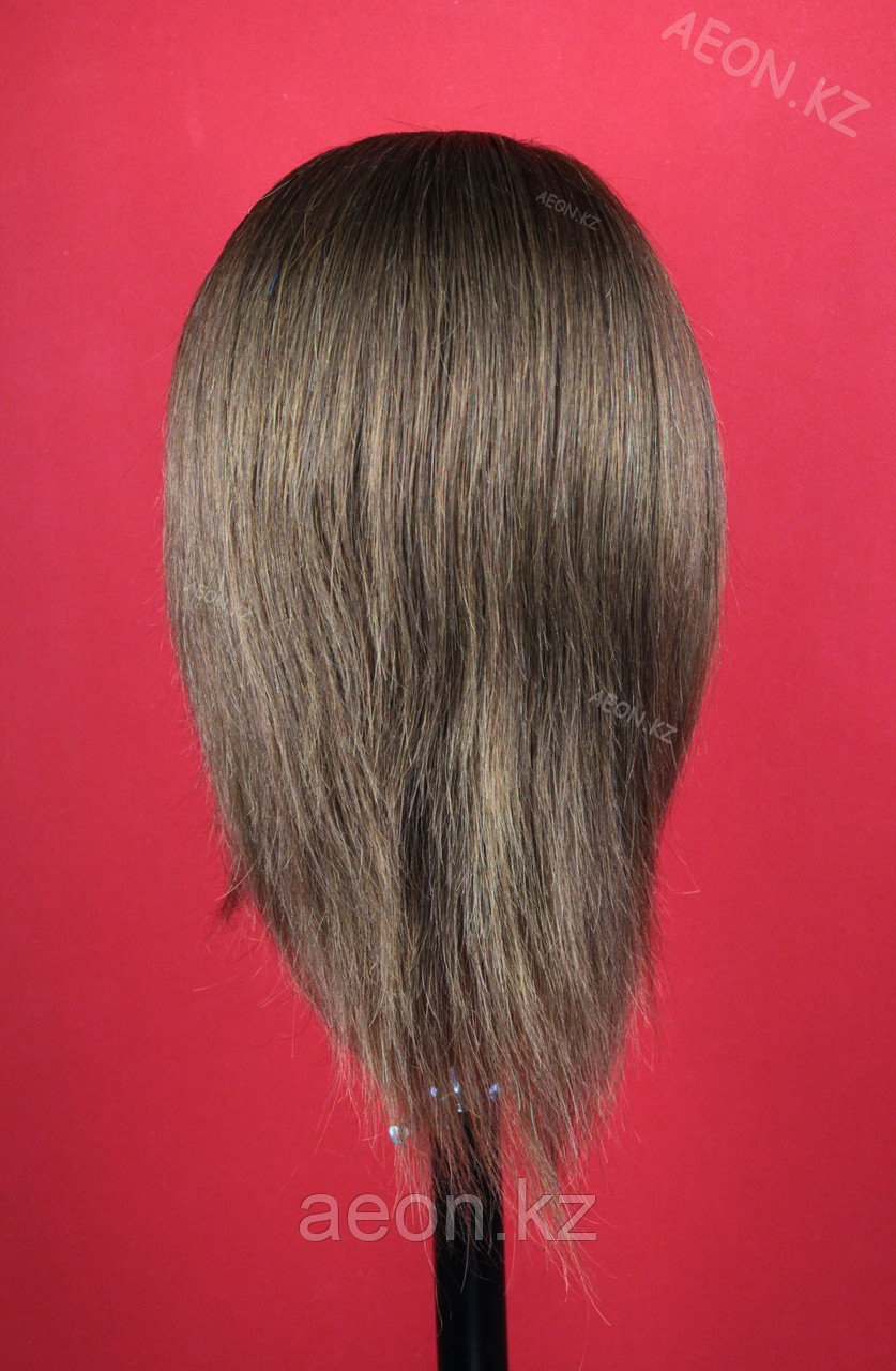 Голова-манекен мужской шатен волос (100%) - 40 см - фото 4 - id-p81357808