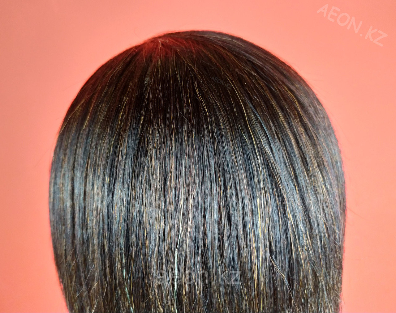 Голова-манекен мужской брюнет волос (100%) - 40 см - фото 5 - id-p81357813