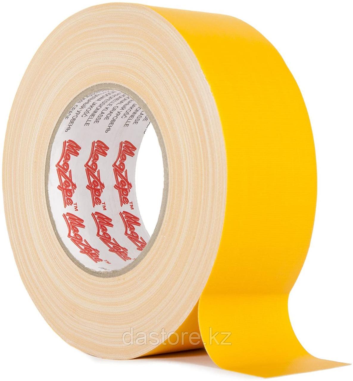 MagTape CT50050Y Тэйп (Gaffer Tape), широкий, цвет желтый