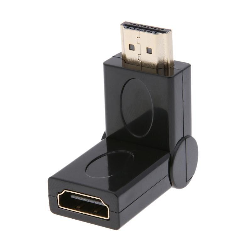 Угловой поворотный переходник HDMI (мама) - HDMI (папа) - фото 4 - id-p81360946