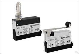 Выключатель концевой, NO+NC, IP54,рычаг с роликом MTB4-MS7126
