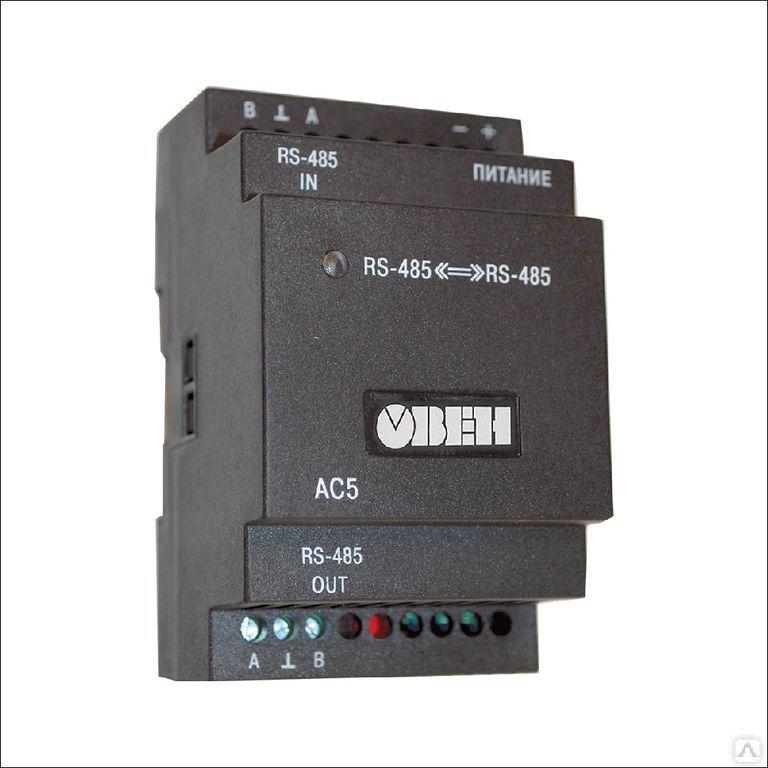 Повторитель сигналов интерфейса RS-485 АС5