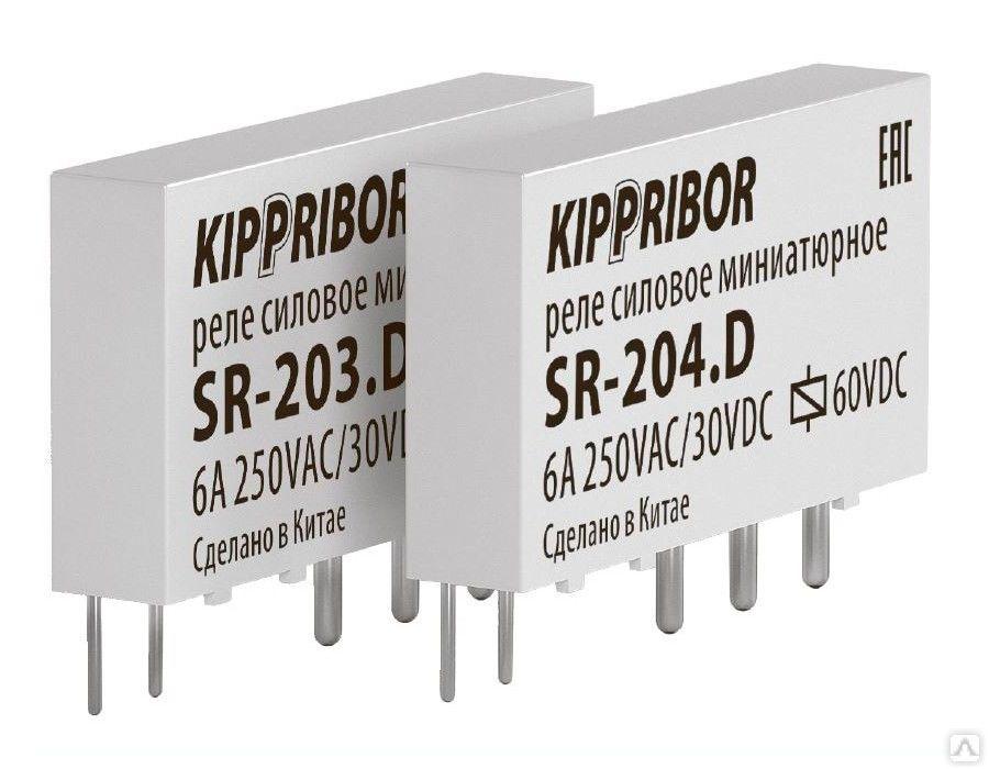 Промежуточное реле 1-конт,24VDC SR-203.D