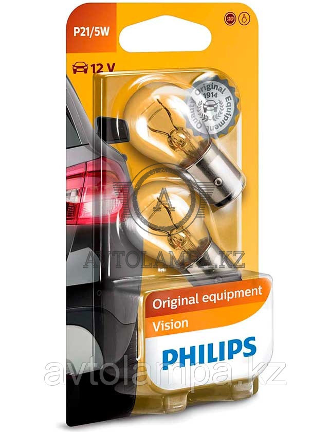 PHILIPS 12499B2 P21/5W 12V C10