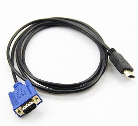 Кабель с HDMI на VGA, 1.8 метра - фото 2 - id-p81370059
