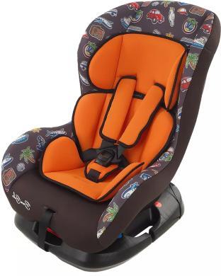Автокресло BAMBOLA BAMBINO Путешествие (0-18 кг, Orange-Brown)