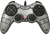 Проводной геймпад Defender Zoom USB Xinput (Silver)