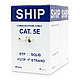 Кабель сетевой SHIP D135S-P Cat.5e UTP 30В PVC - фото 3 - id-p81392465