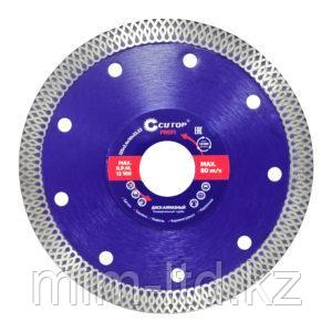 Диск отрезной алмазный сверхтонкий, турбо-сегмент CUTOP, фото 1