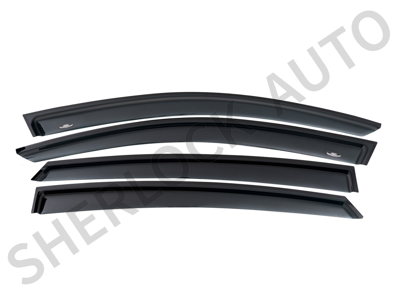 Дефлекторы окон (Ветровики) для Nissan Qashqai +2 2010-2013 (7ми местный)