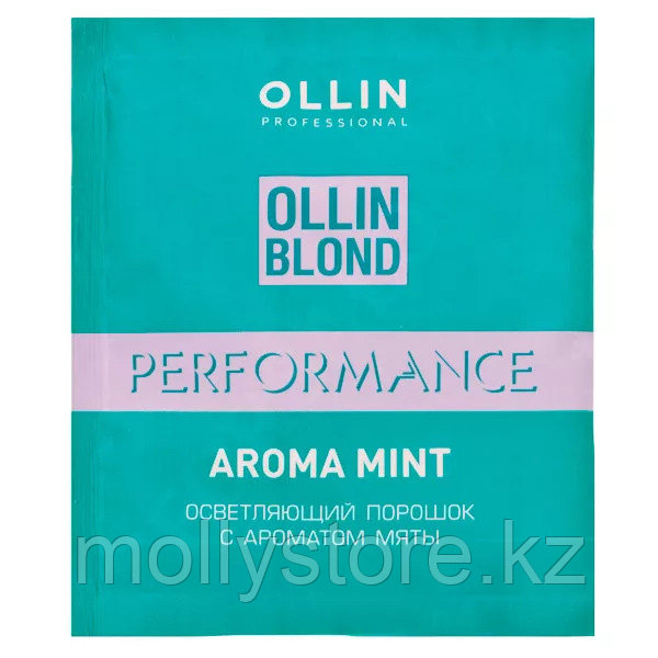 Ollin Осветляющий порошок с ароматом мяты 30г
