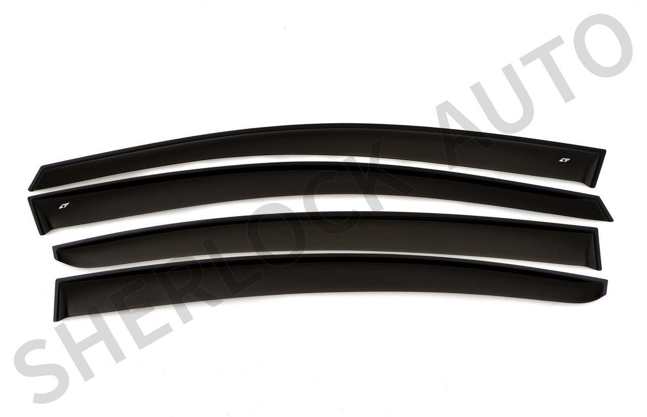 Дефлекторы окон (Ветровики) Honda Civic 1991-1995  хэтчбэк 3дв EuroStandart