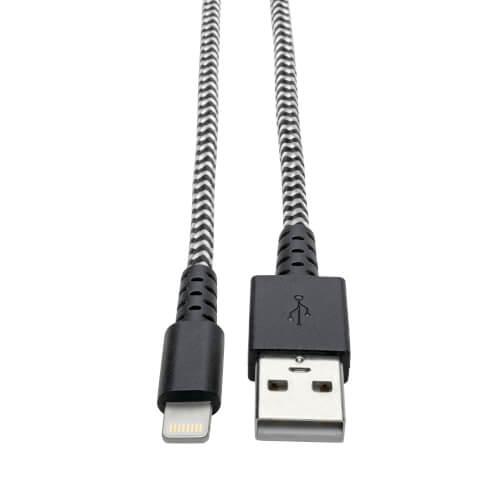 Кабель TrippLite/USB/Heavy-Duty USB Sync/Charge Cable with Lightning Connector, 6 ft./1,8 м