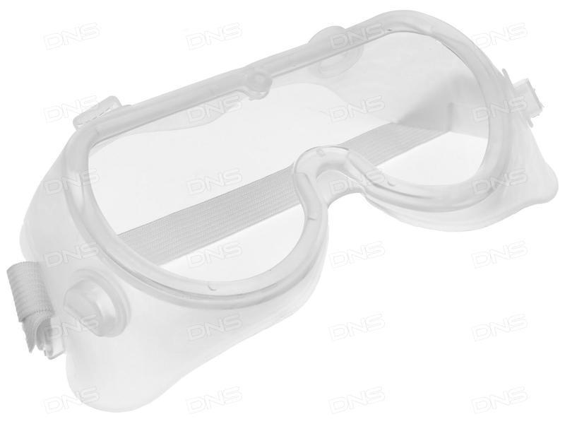 Очки защитные с вентиляцией, прозрачные G008 / Safety gogle, PVC frame & PC lens, G008 - фото 1 - id-p81401862