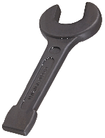 Кілт, соққылы гайка (ашық) 70мм / Slogging wrench, 70mm, open end black finish