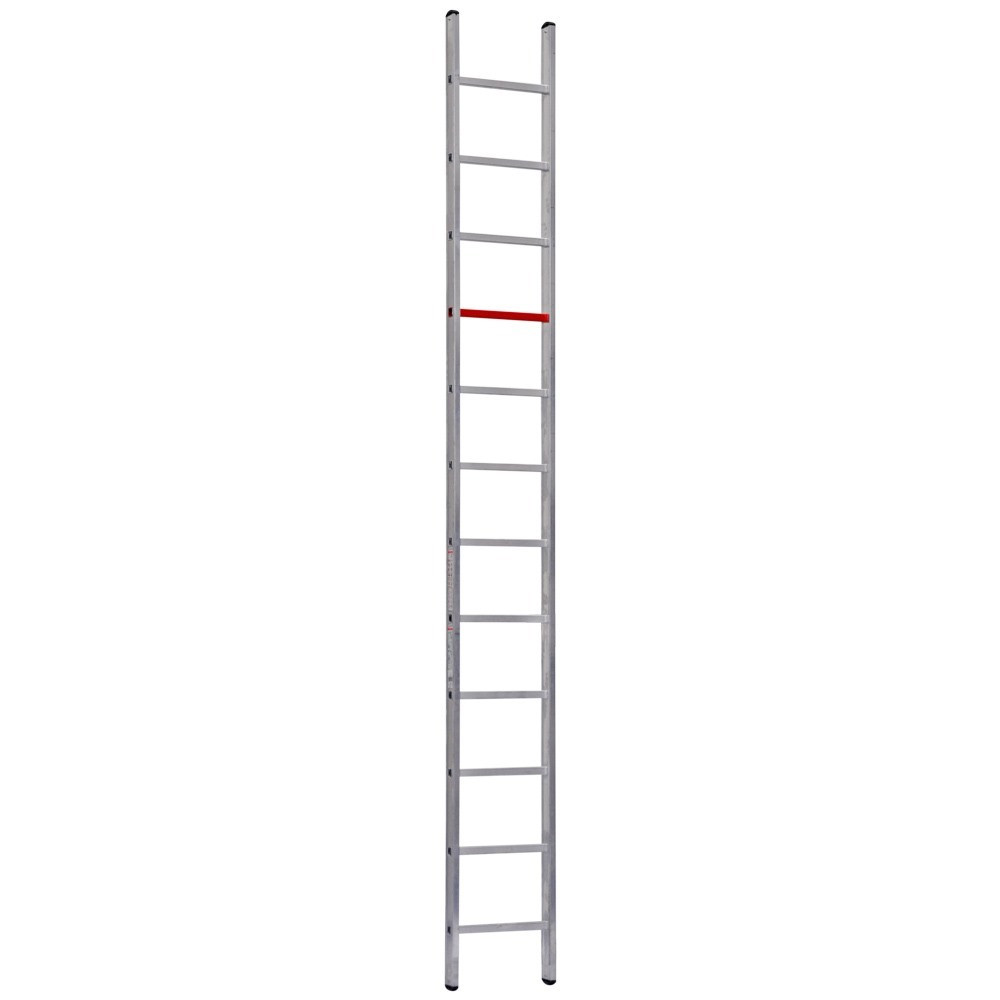 Алюминиевая лестница 10 ступеней, T0030, 3м / Ladder, single part aluminium 10 rungs T0030, 3m - фото 1 - id-p81402439