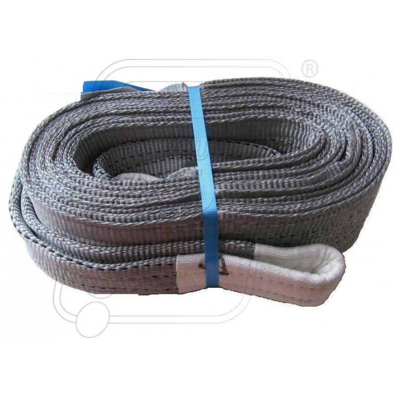 Грузовый строп, Liftera 4т*2м / Polyster webbing sling,double ply, SF7:1, Liftera, 4t*2m - фото 1 - id-p81401737