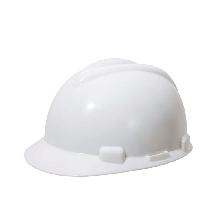 Защитная каска, V рисун, PE 327, белый / Safety helmet, V design, PE 327, white - фото 1 - id-p81401546