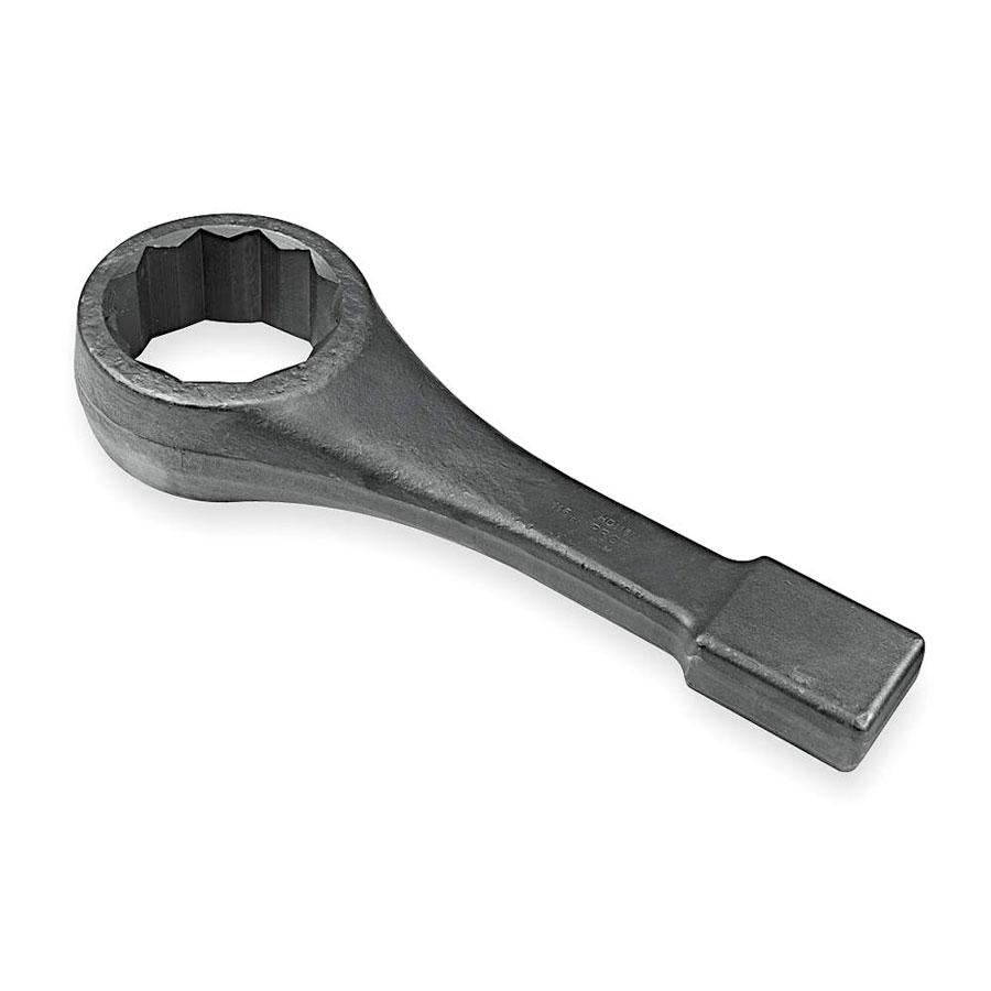 Ключ, ударный гаечный (кольцевой) 90мм / Slogging wrench, 90mm, ring end black finish - фото 1 - id-p81401623