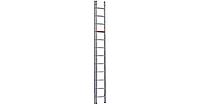Алюминиевая лестница двойная 2х8 ступ / Ladder,double part extension aluminium 2x8rungs TS6050,4,12m