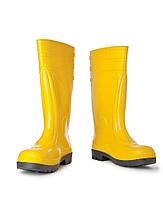 Сапоги без подноска, резиновые, желтые, 46 / Rain boots, rubber, yellow, 46