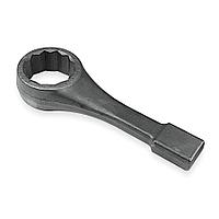 Ключ, ударный гаечный (кольцевой) 120мм / Slogging wrench, 120mm, ring end black finish