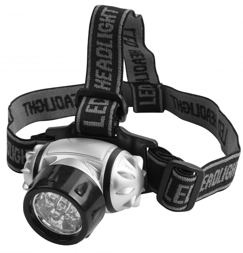 Фонарь налобный, с 7 светодиодами, 60011 / Headlight LED with 7 LED's, 60011 - фото 1 - id-p81401423