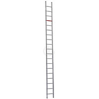 Алюминиевая лестница 17 ступеней, T0050, 5м / Ladder, single part aluminium 17 rungs T0050, 5m