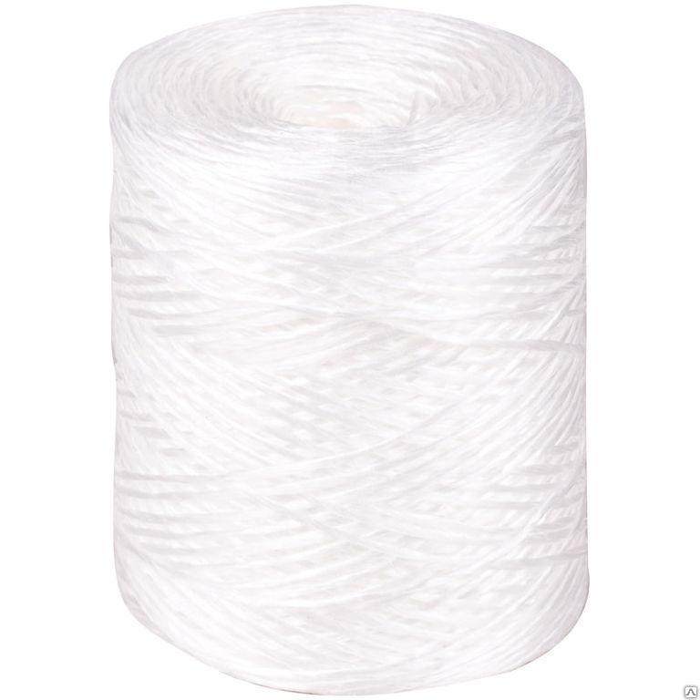 Шпагат белого цвета 1 рул/500м / Rope PE, white 1 rol/500m - фото 1 - id-p81401404