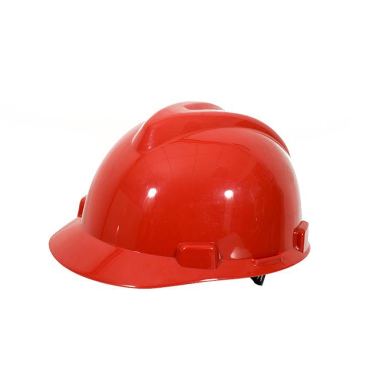 Защитная каска, V рисун, PE 327, красная / Safety helmet, V design, PE 327, red - фото 2 - id-p81401773