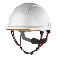 Каска рабочая, LINESMAN, белая / Helmet, white, LINESMAN