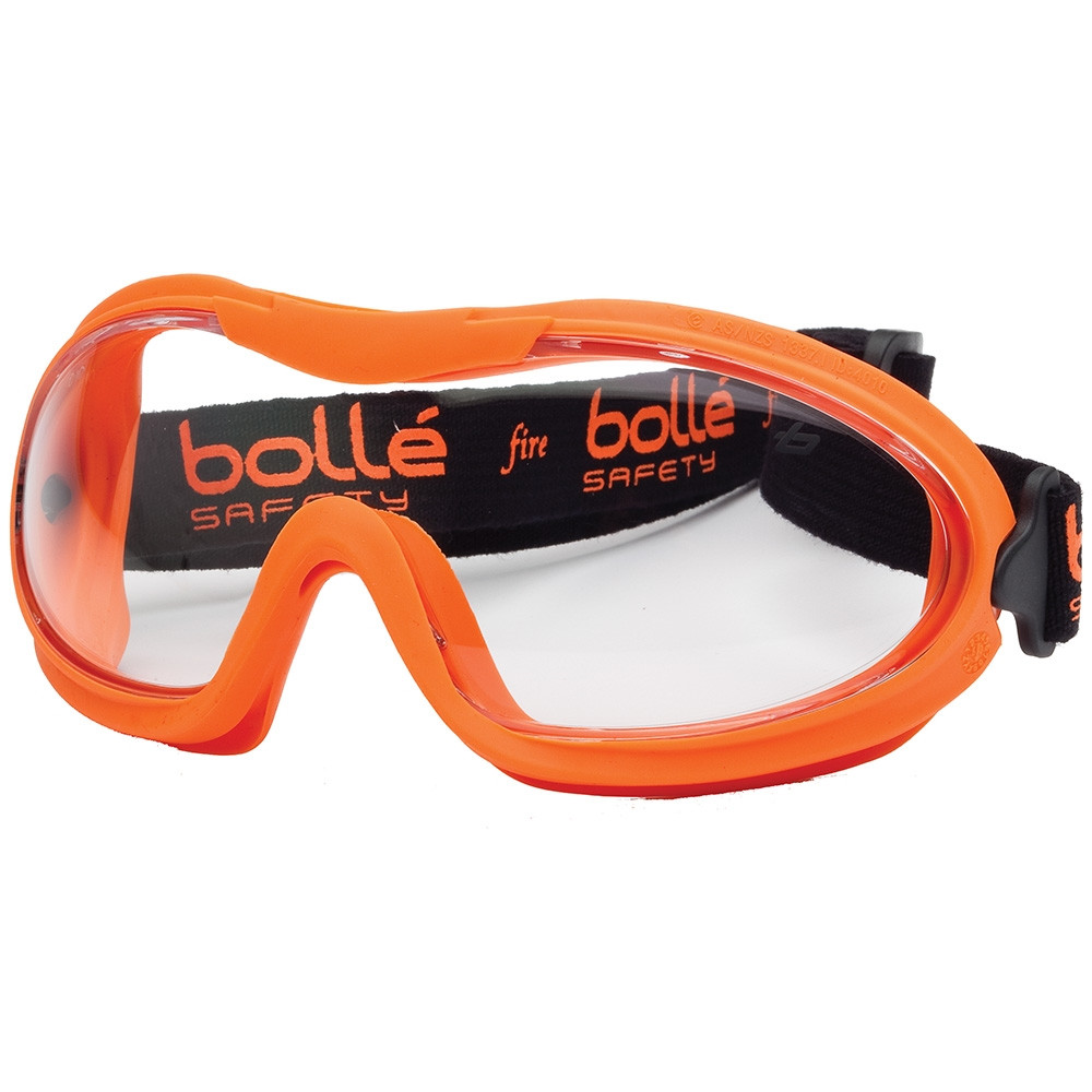Очки защитные закрытые, оранжевая оправа GB05 / Safety goggles, PVC frame & PC lens, Orange, GB050-C - фото 2 - id-p81401698