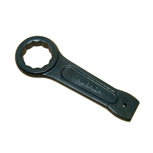 Ключ, ударный гаечный (кольцевой) 32мм / Slogging wrench 32mm, ring end black finish - фото 1 - id-p81402321