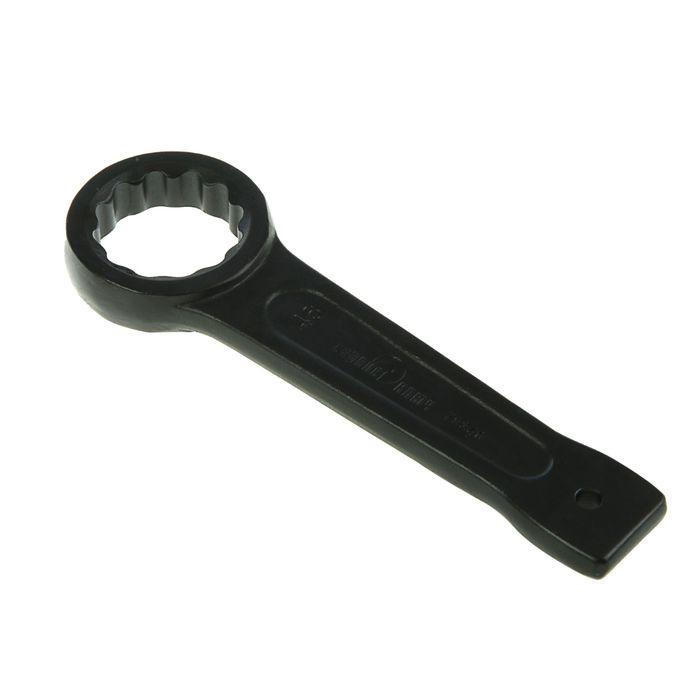 Ключ, ударный гаечный (кольцевой) 22мм / Slogging wrench 22mm, ring end black finish - фото 2 - id-p81402160