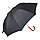 Мужской зонт трость "Boss"  37077-BLK черный, фото 2