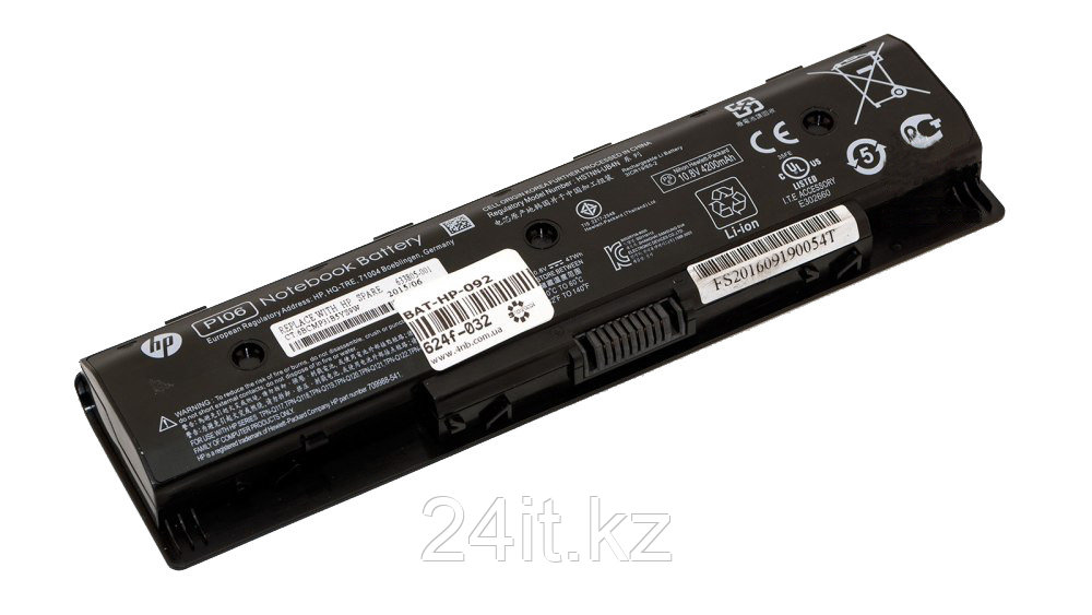 Аккумулятор для ноутбука HP ENVY 15-j/ PI06/ PI09 / 10,8 В/ 4400 мАч, черный