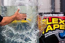 Водонепроницаемая изоляционная лента Flex Tape, цвет черный. С Днем Автомобилиста!, фото 3