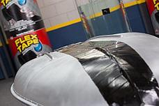 Водонепроницаемая изоляционная лента Flex Tape, цвет черный. С Днем Автомобилиста!, фото 2