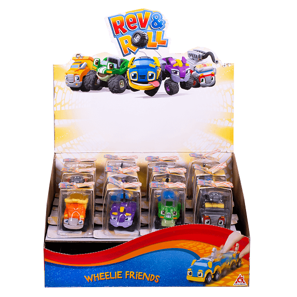 Rev&Roll RU881800 Машинка инерционная (пластик) в ассортименте
