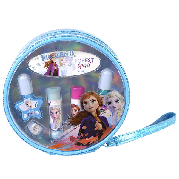 Markwins 1599007E Frozen Игровой набор детской декоративной косметики для губ и ногтей в косметичке