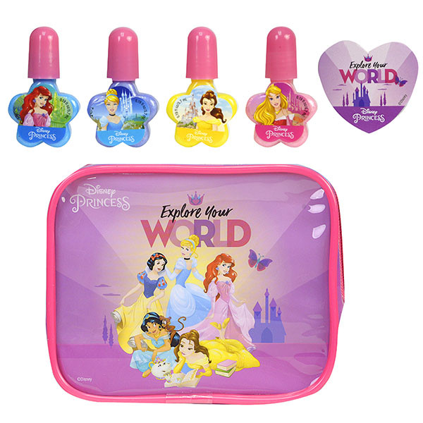 Markwins 1599024E Princess Игровой набор детской декоративной косметики для ногтей на блистере